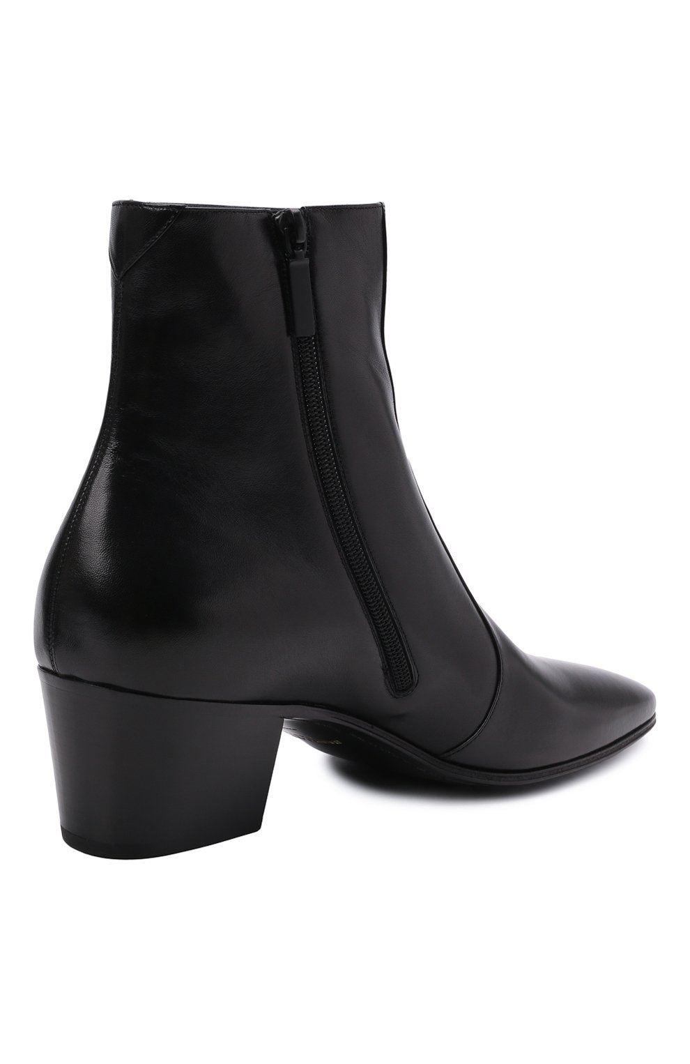 Кожаные казаки vassili SAINT LAURENT, арт. 667620/25N00, фото 4