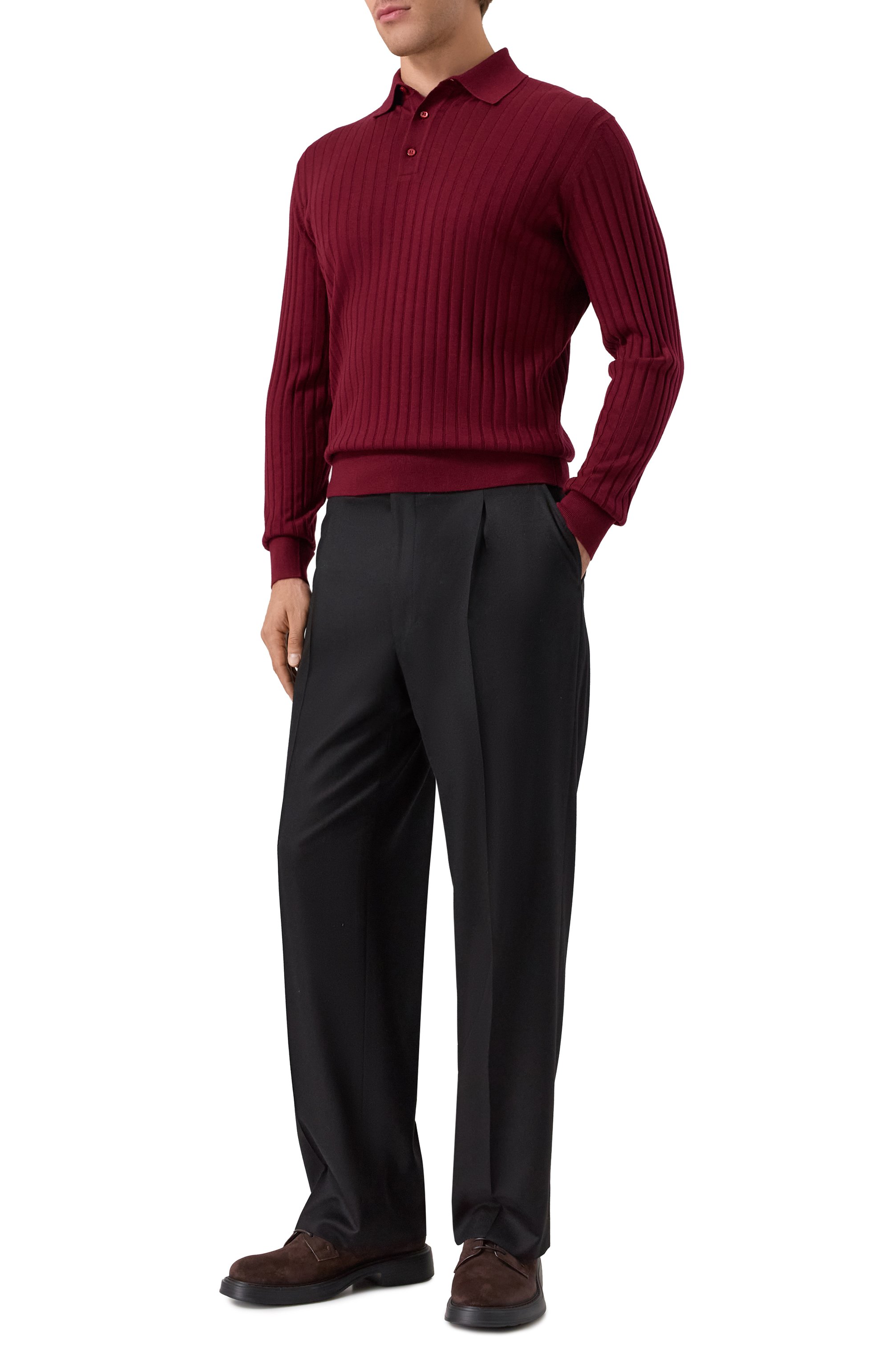 Поло из кашемира и шелка STEFANO RICCI, арт. K606585P03/R25301, фото 2