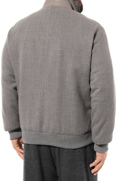 Шерстяной бомбер CORTIGIANI, арт. 6CJ6190000, фото 4