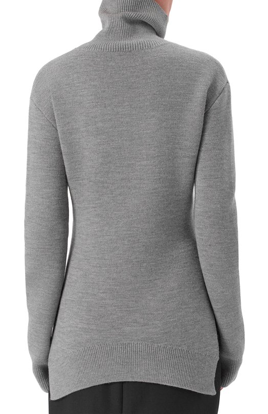 Шерстяная водолазка TOTEME 254-WRT0614-YA0008 Серый  254-WRT0614-YA0008 Фото 4