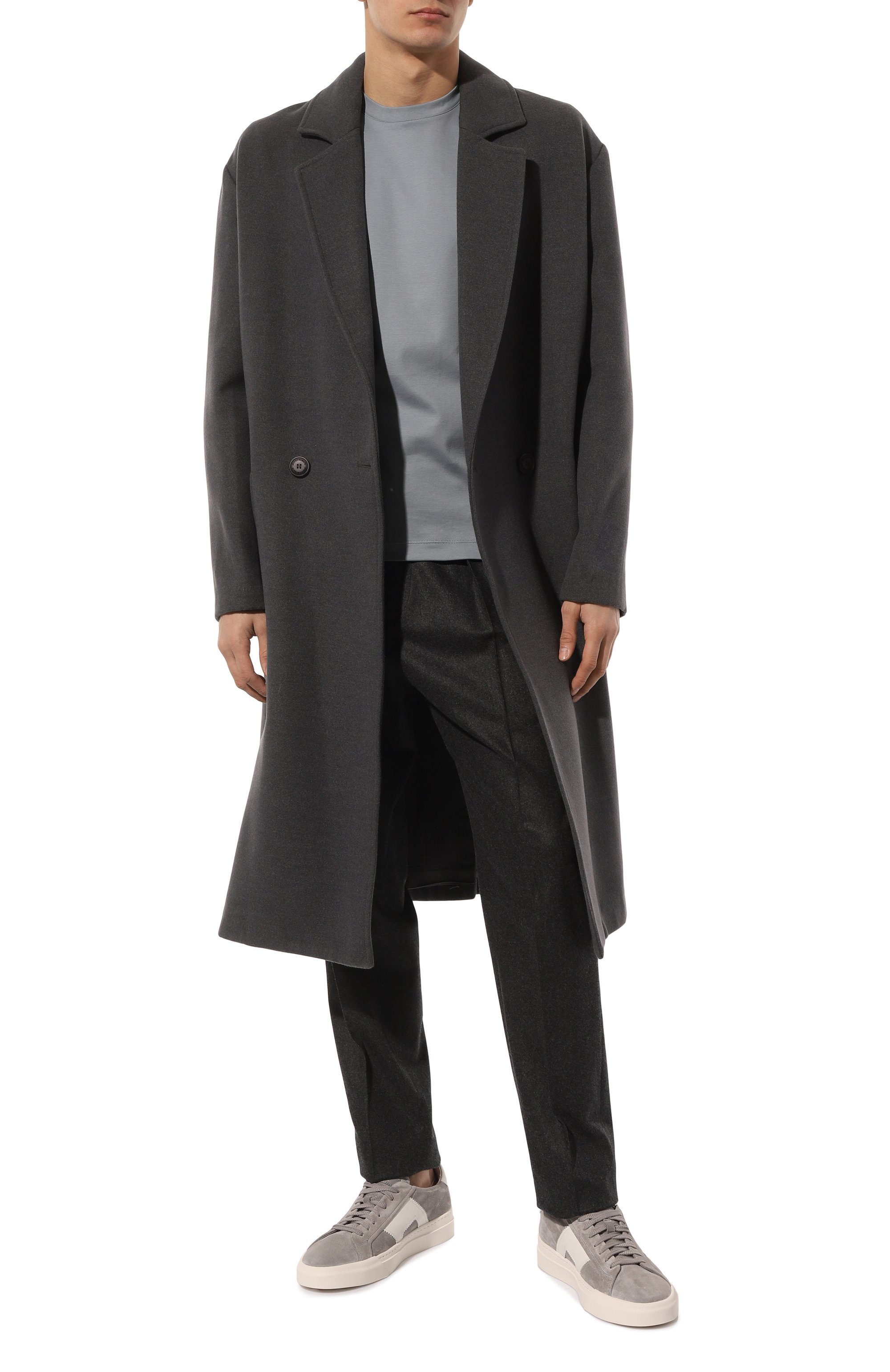 Замшевые кеды gloria SANTONI, арт. MBGT21870PNNGSU4U60, фото 2