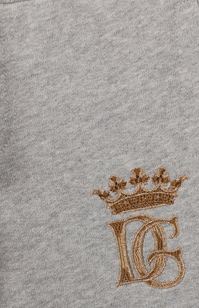Хлопковые джоггеры DOLCE & GABBANA, арт. L1JPU2/G7WGG, фото 3