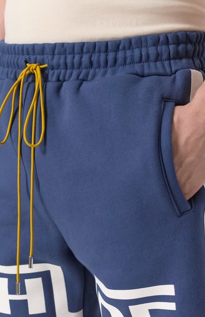 Хлопковые шорты RHUDE, арт. RHPS25SH02012, фото 5