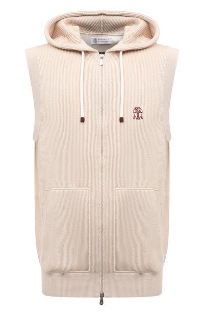 Хлопковый жилет BRUNELLO CUCINELLI, арт. M2920B2308, фото 1