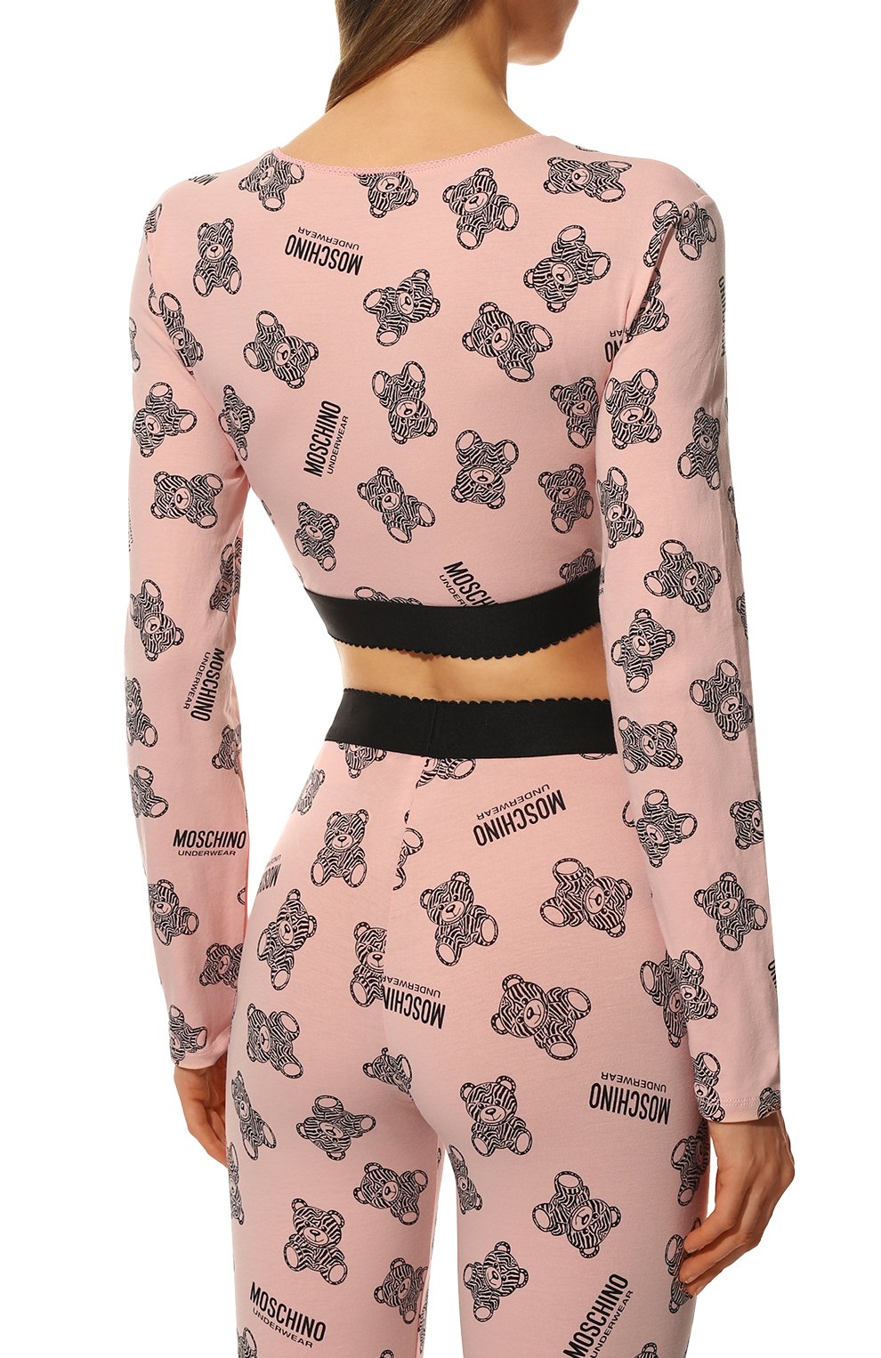 Хлопковый топ MOSCHINO, арт. A1802/9011, фото 4