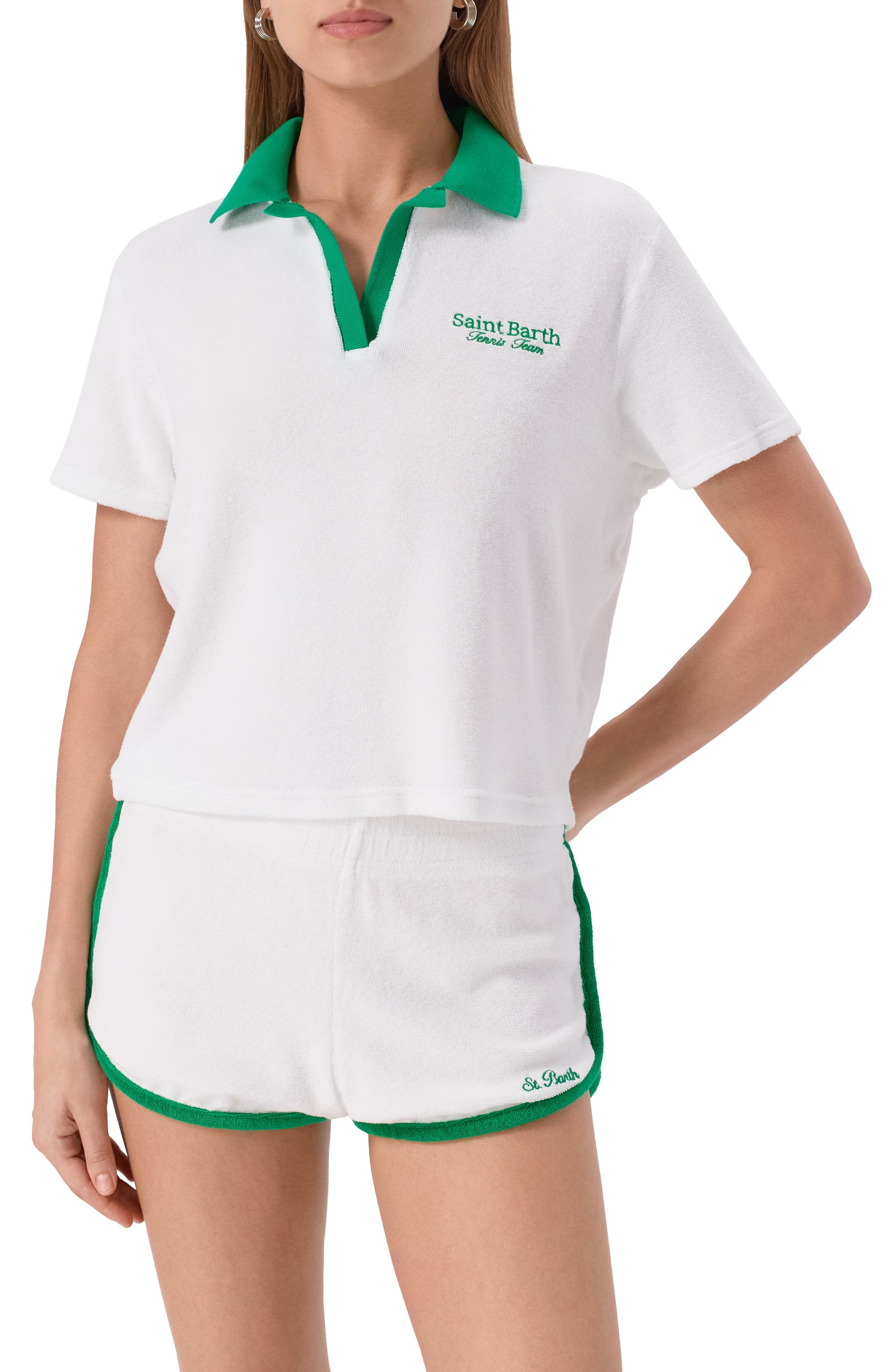 Хлопковое поло MC2 SAINT BARTH, арт. STBW JAIME/05856H, фото 3