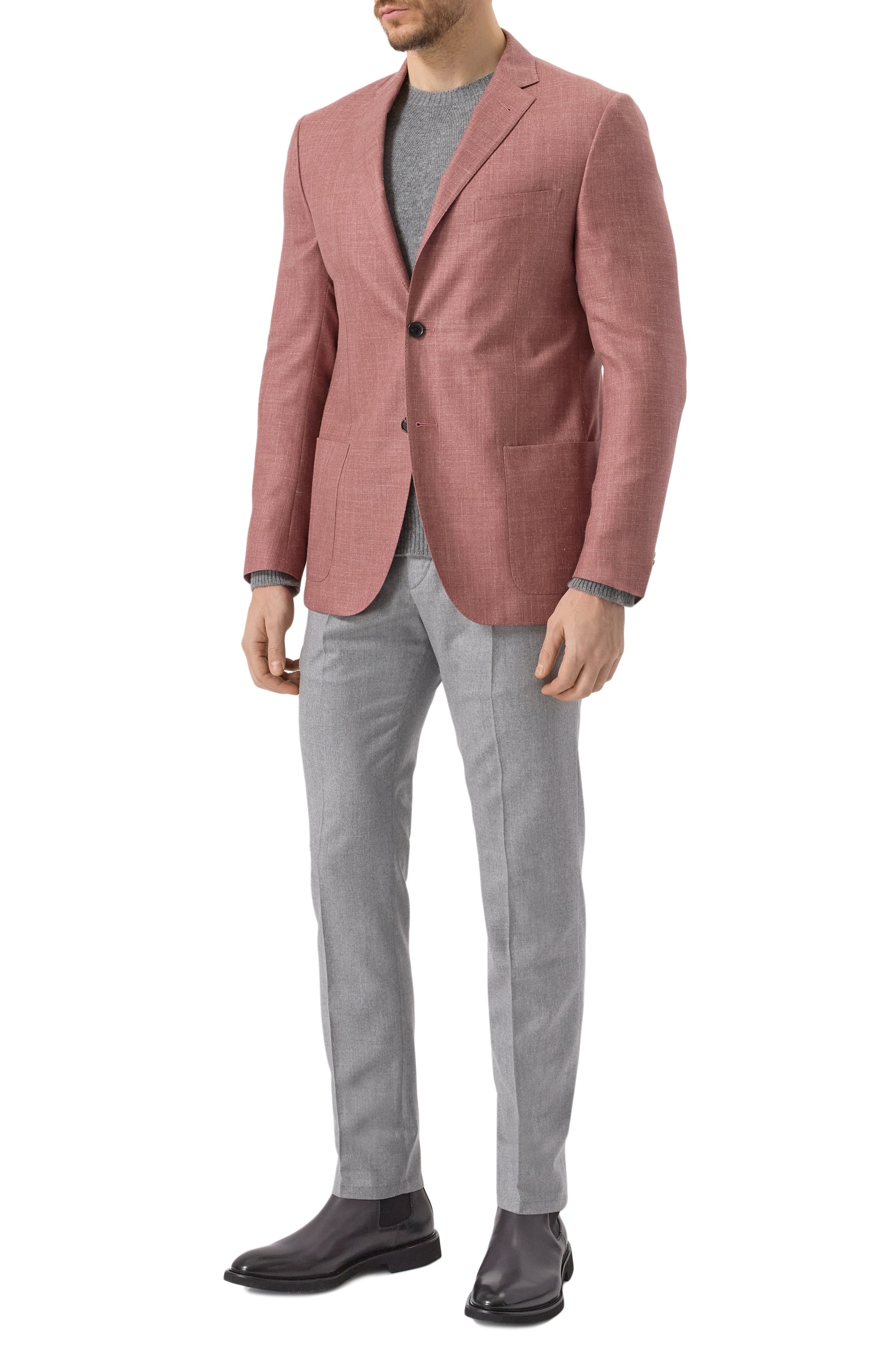 Пиджак из шерсти и шелка CORNELIANI, арт. 25X002-2518289, фото 3