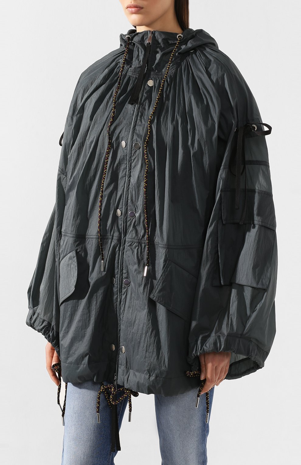 Пуховая куртка 2 moncler 1952 MONCLER GENIUS темно-серого цвета по цене 179500 руб., арт. F1-094-1B504-80-C0450, фото 3 Пуховая куртка 2 moncler 1952 MONCLER GENIUS, арт. F1-094-1B504-80-C0450, фото 3