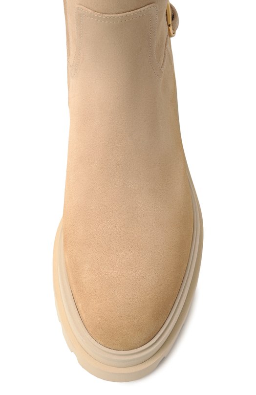 Комбинированные сапоги Santoni WSEG71065G0MTHI0 Бежевый  WSEG71065G0MTHI0 Фото 6