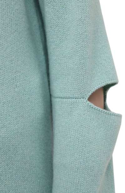 Кашемировый пуловер STELLA MCCARTNEY светло-голубого цвета по цене 94950 руб., арт. 601883/S7231, фото 5 Кашемировый пуловер STELLA MCCARTNEY, арт. 601883/S7231, фото 5