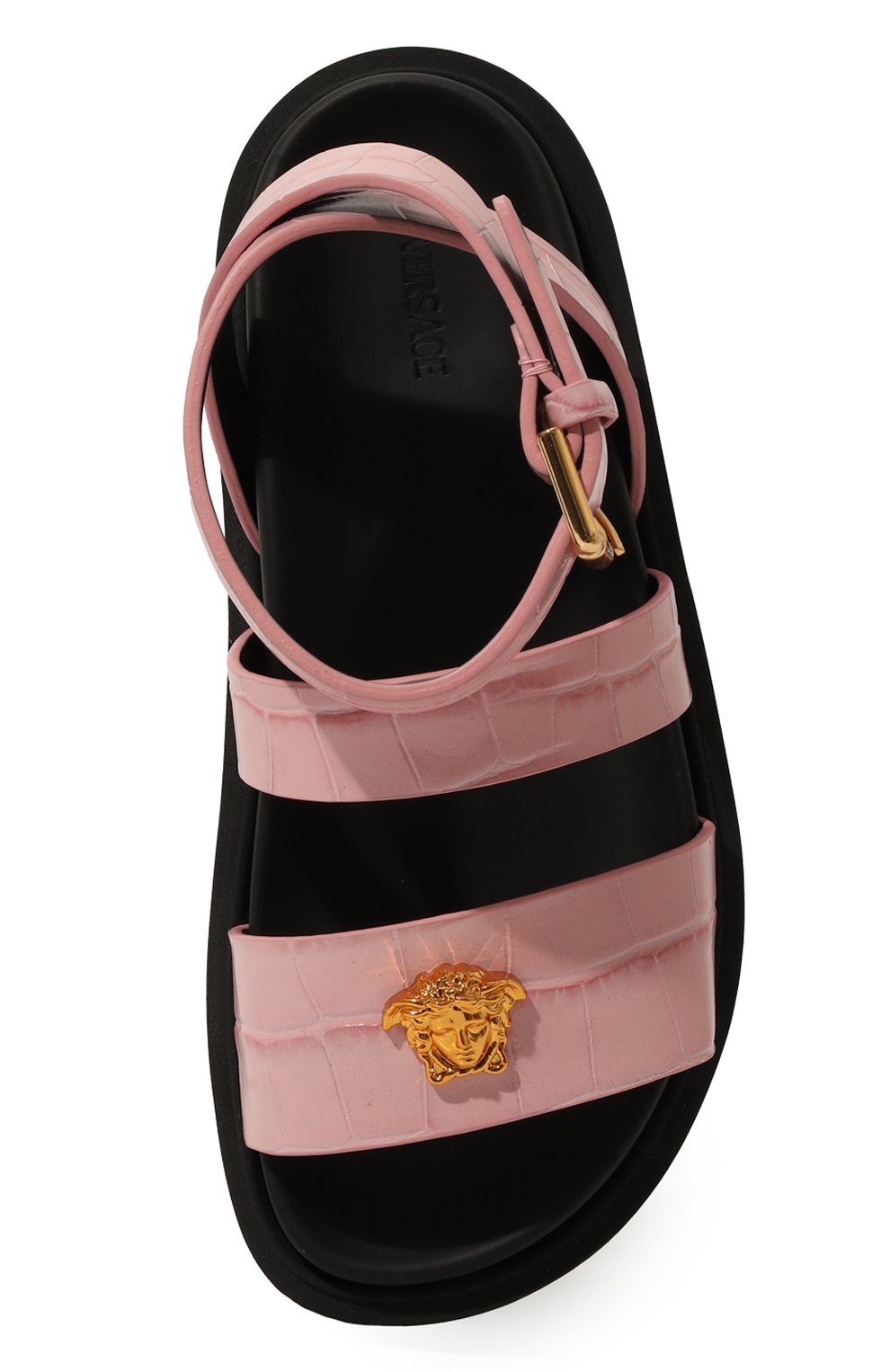 Кожаные сандалии VERSACE, арт. 1011156/1A09141/34-40, фото 4