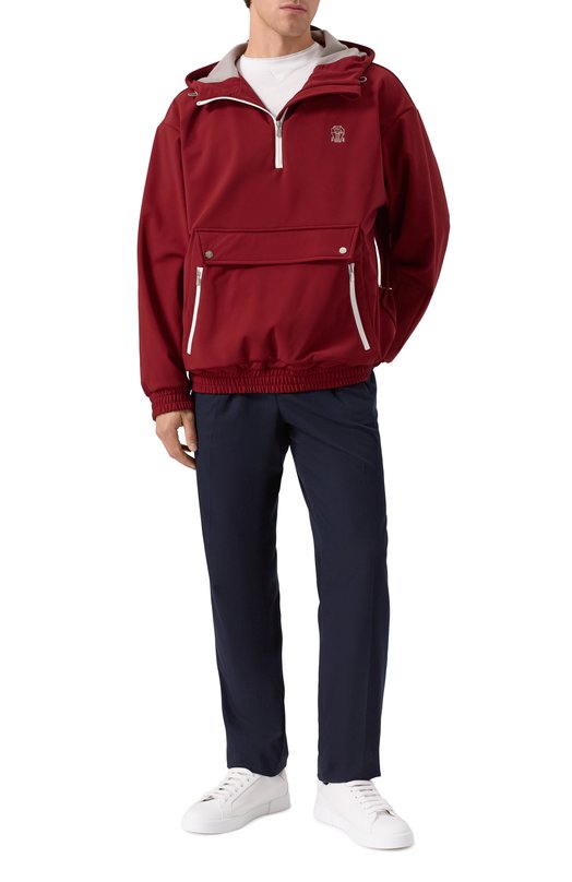 Анорак Brunello Cucinelli MM134KG13 Красный  MM134KG13 Фото 2