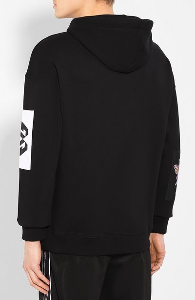 Хлопковое худи GIVENCHY, арт. BMJ05P30AF, фото 4