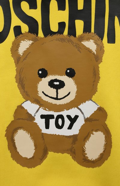 Хлопковое худи MOSCHINO, арт. HQF03X/LCA32/10-14, фото 3