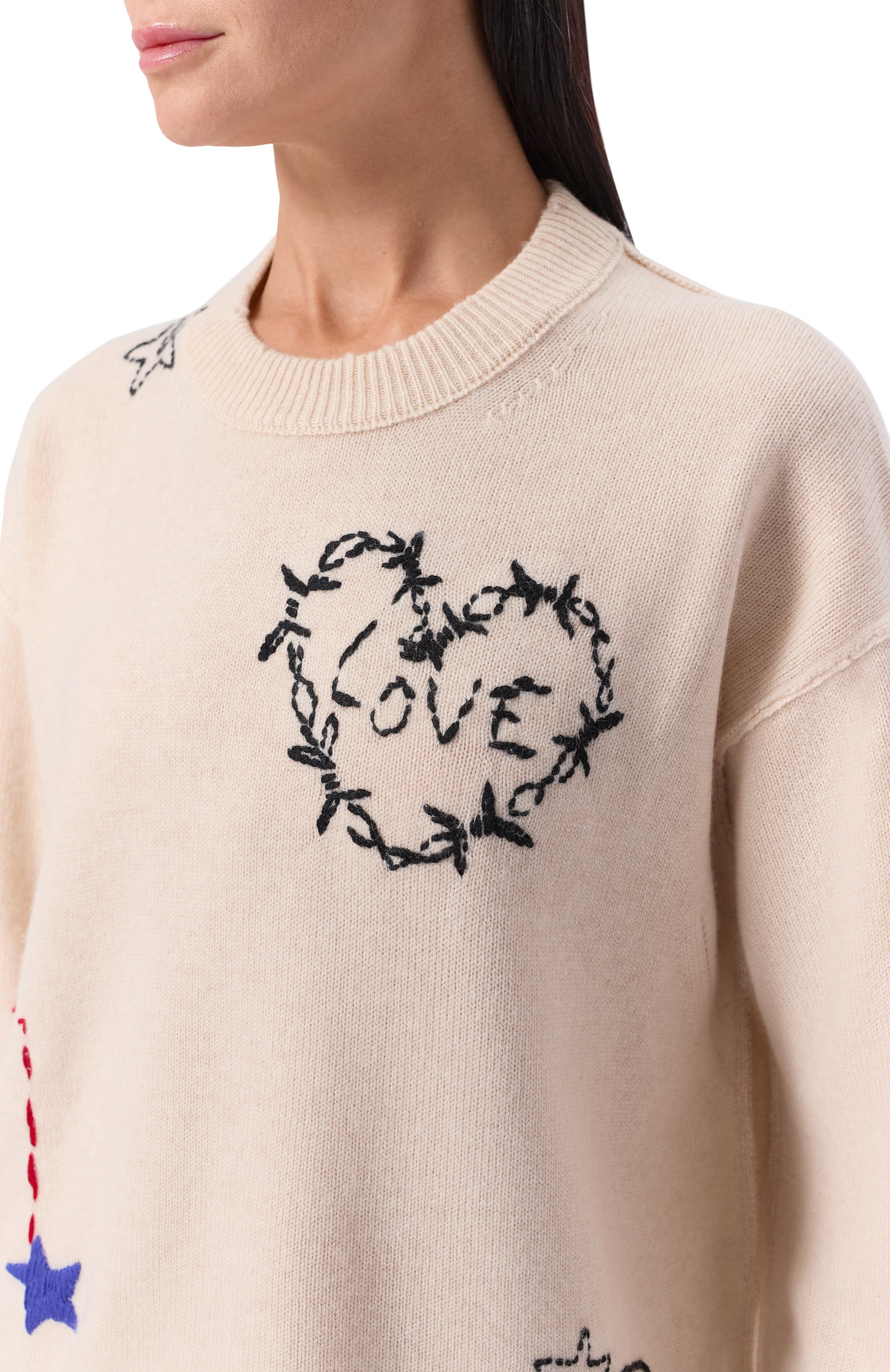 Кашемировый пуловер ZADIG AND VOLTAIRE, арт. KWSW02810, фото 5