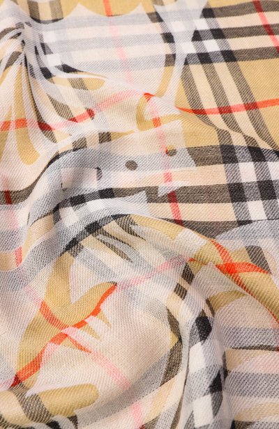 Шарф из шерсти и шелка BURBERRY, арт. 8117905, фото 3