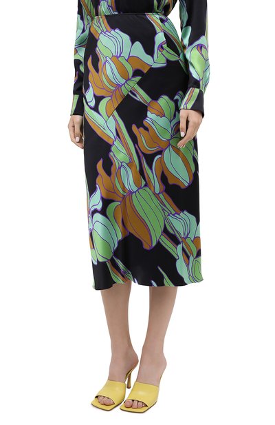 Шелковая юбка DRIES VAN NOTEN, арт. 202-10894-1135, фото 4