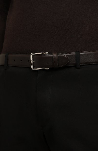 Кожаный ремень CORNELIANI, арт. 94V316-9420808, фото 2