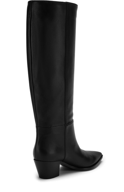 Кожаные сапоги daenerys на устойчивом каблуке GIANVITO ROSSI, арт. G80678.45CU0.PL0NER0, фото 4