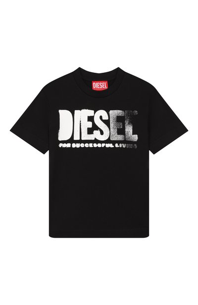 Хлопковая футболка DIESEL, арт. J02587/0GRAI