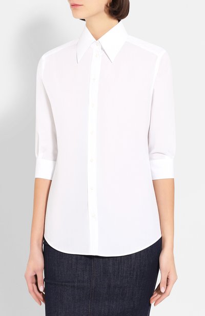 Хлопковая рубашка DOLCE & GABBANA, арт. F5M45T/FU5K9, фото 3