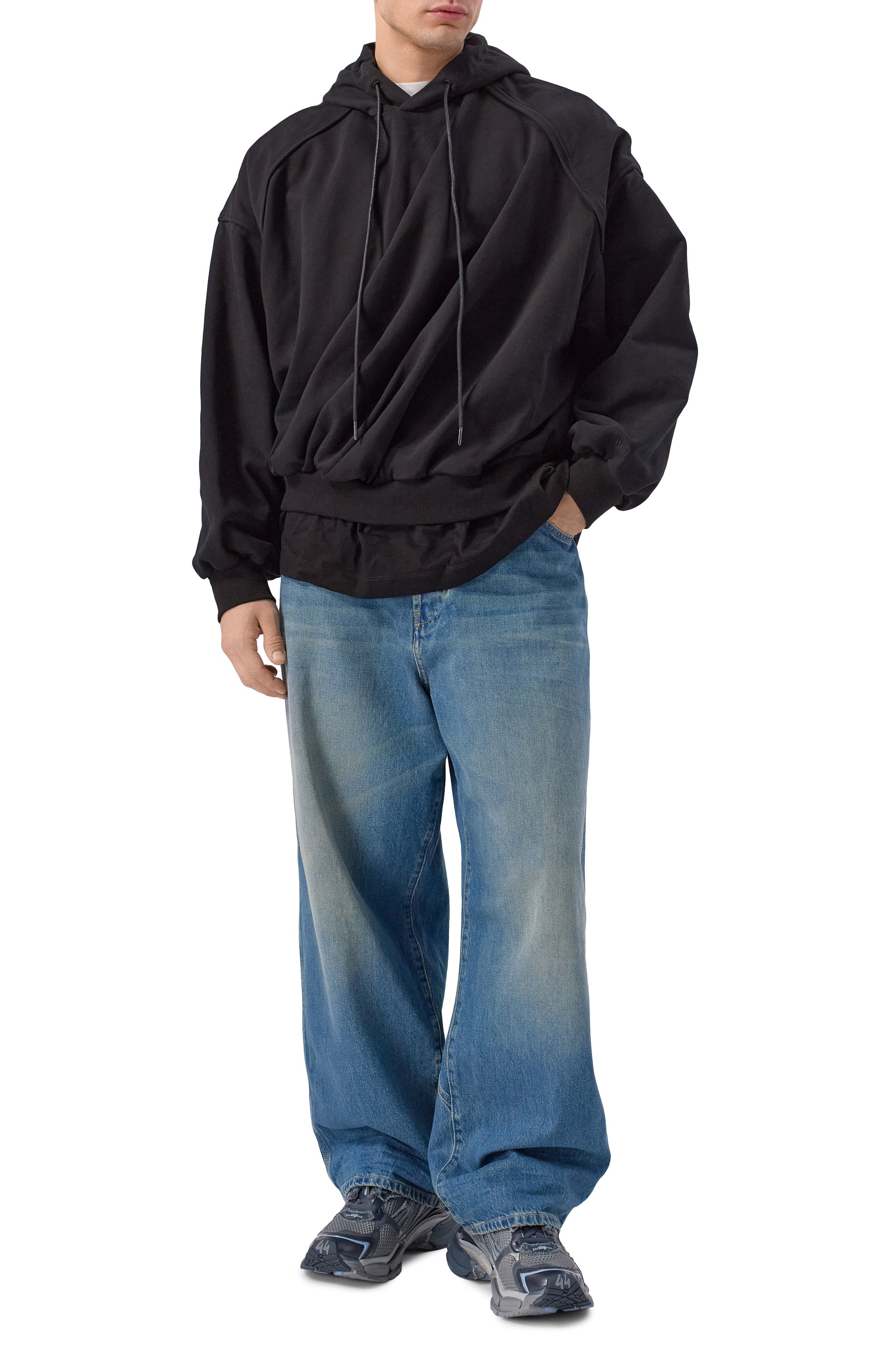 Текстильные кроссовки runner BALENCIAGA, арт. 772774/W3RMU, фото 2