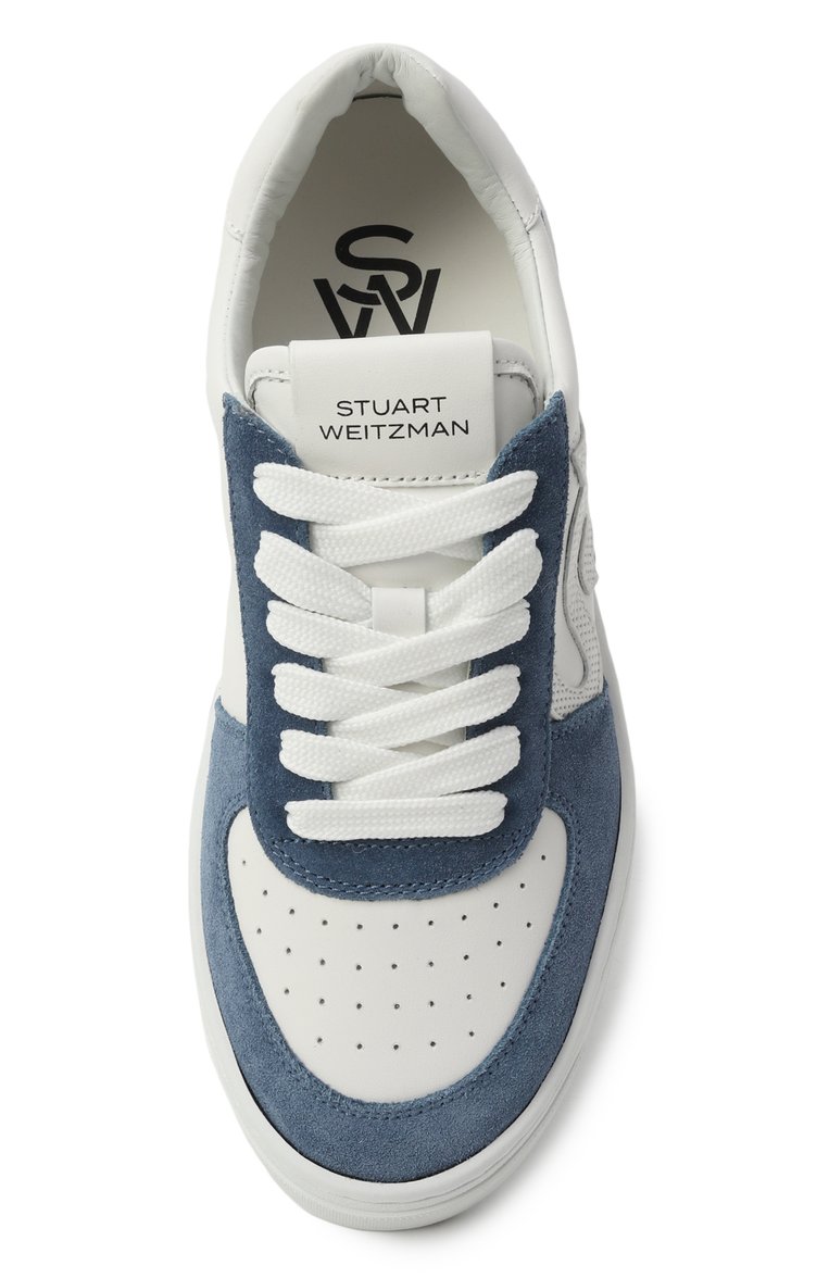 Кожаные кеды sw courtside STUART WEITZMAN, арт. SH308, фото 4