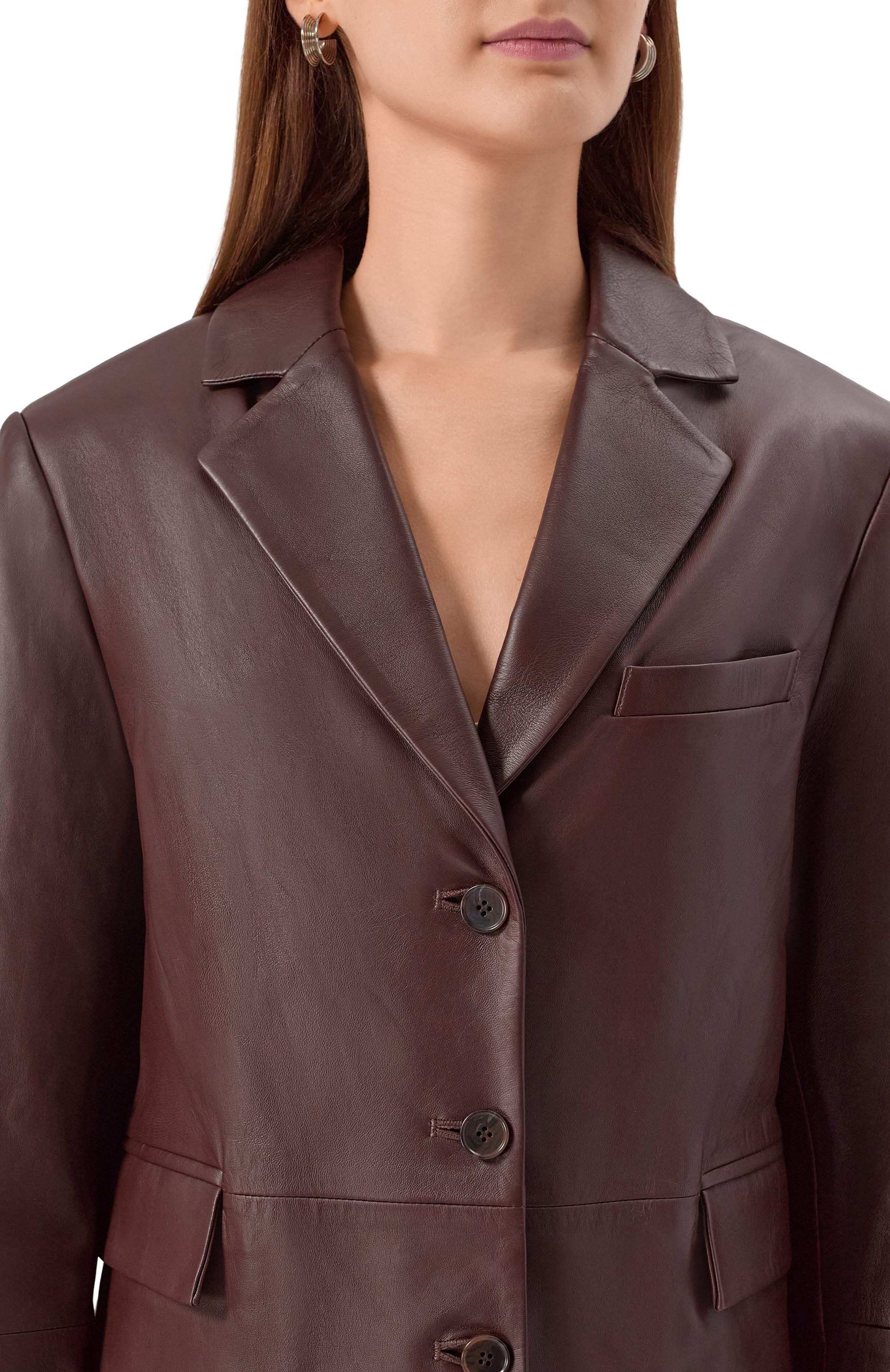 Кожаный жакет LOULOU DE SAISON, арт. ALD0 LDS, фото 5