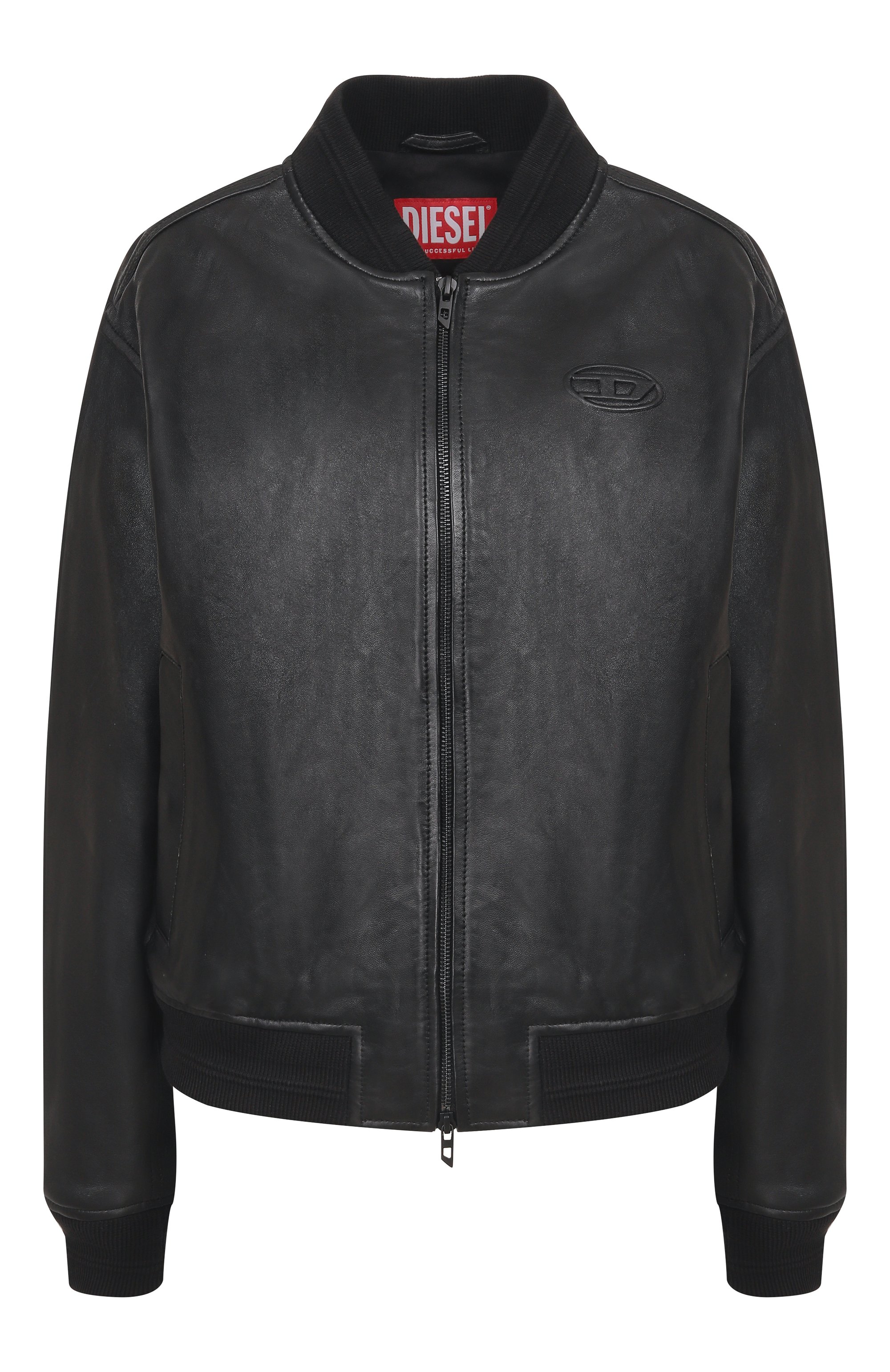 Кожаный бомбер DIESEL, арт. A20113/0PFAH, фот о 1