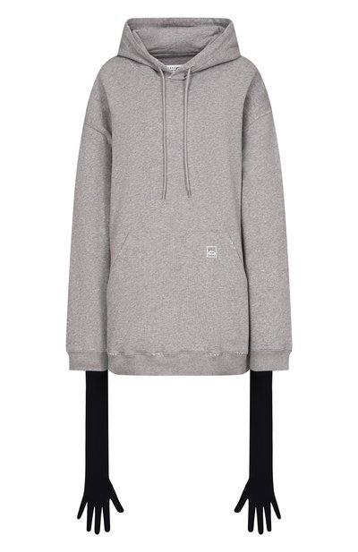 Женское хлопковое худи MM6, арт. S52DA0083/M25025