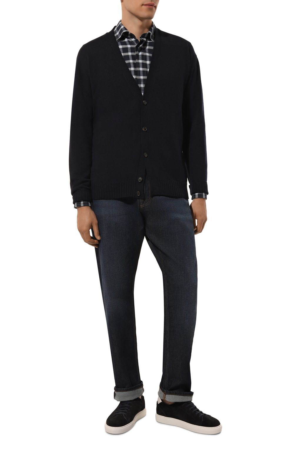 Хлопковая рубашка ZILLI, арт. SP0D01M010013168Q, фото 2