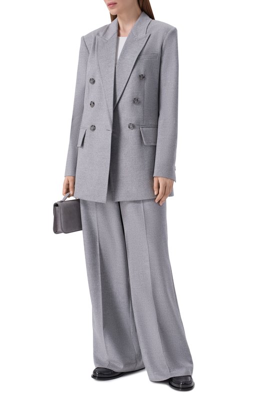 Жакет из шерсти и шелка Shervarli JB26-0015 Серый  JB26-0015 Фото 2