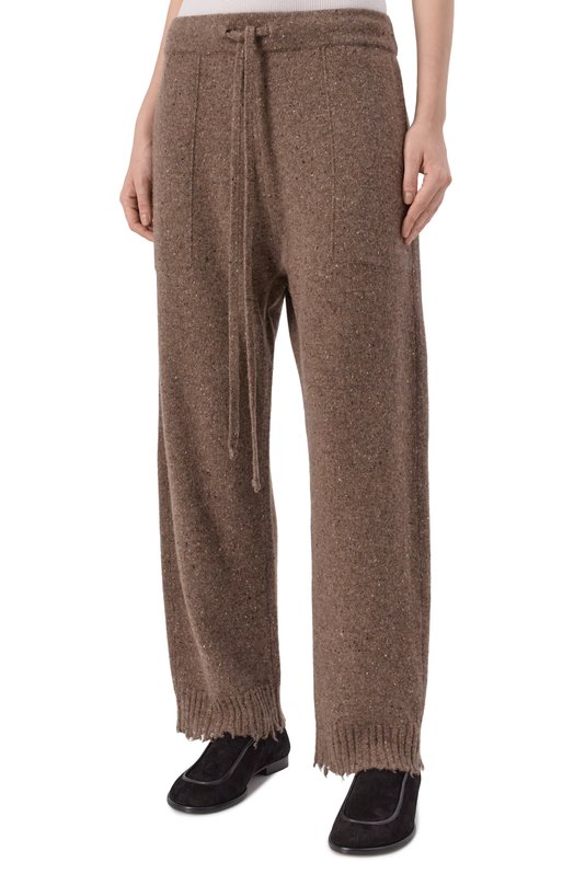 Кашемировые брюки Uma Wang W2 M UK7158 Бежевый  W2 M UK7158 Фото 3