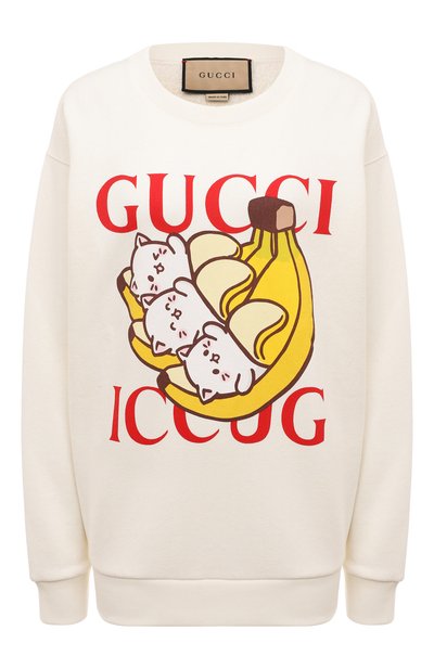 Хлопковый свитшот GUCCI, арт. 617964 XJDGM, фото 1
