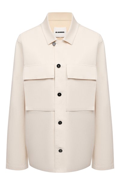 Женская хлопковая рубашка JIL SANDER, арт. JPPS600205-WS241900
