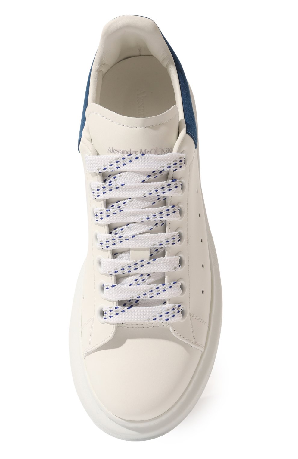 Кожаные кеды oversized ALEXANDER MCQUEEN белого цвета по цене 74850 руб., арт. 553770/WHGP79086, фото 6 Кожаные кеды oversized ALEXANDER MCQUEEN, арт. 553770/WHGP79086, фото 6