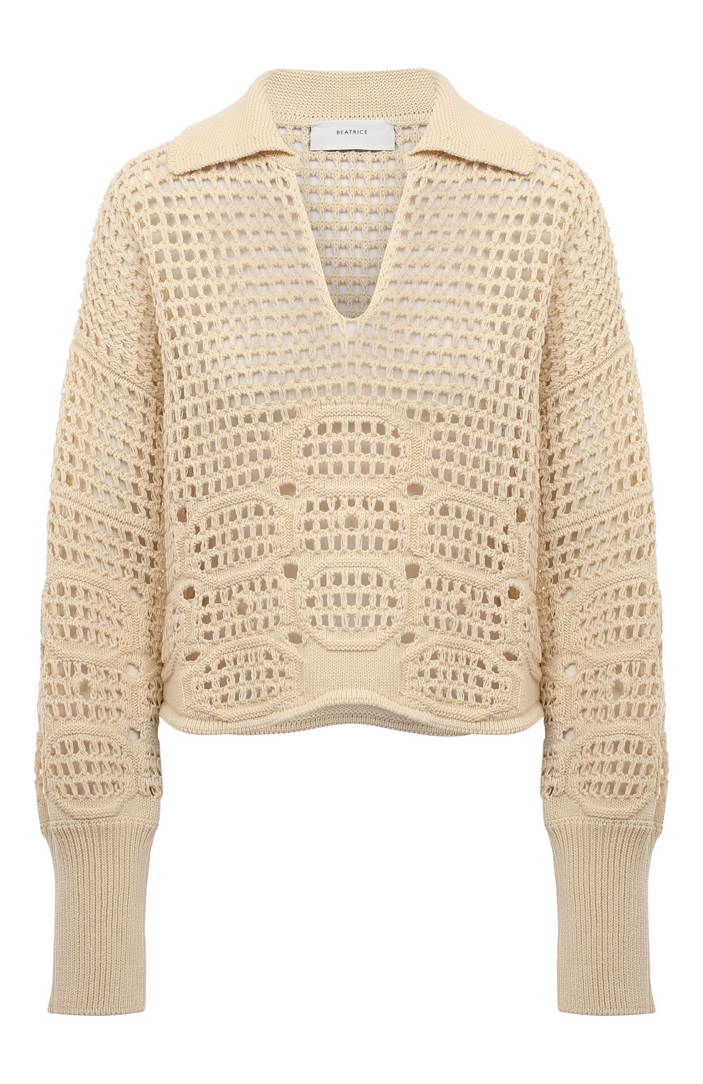 Хлопковый свитер BEATRICE .B, арт. 23FE8274KNIT, фото 1