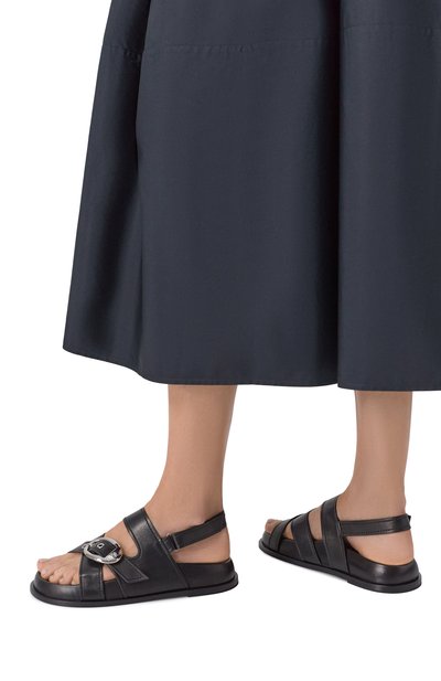 Кожаные сандалии FABI, арт. FD9280/BAR0N, фото 2