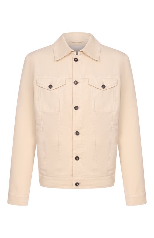 Куртка-рубашка из хлопка и шелка MVST M26.CSM.J402/TFANT Бежевый M26.CSM.J402/TFANT