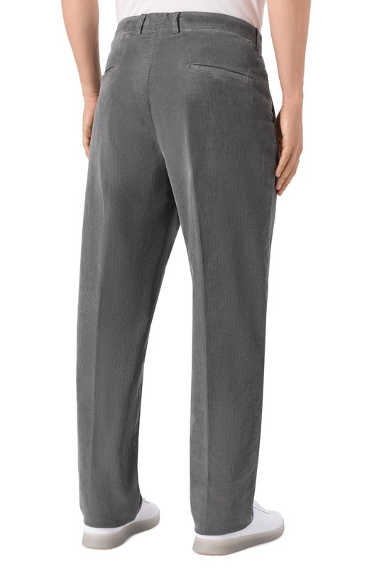 Вельветовые брюки Boglioli 89951Q/FA0750 Серый  89951Q/FA0750 Фото 4