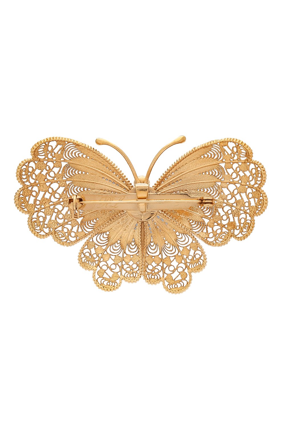 Брошь на цепочке RALPH LAUREN золотого цвета по цене 59550 руб., арт. 434813127001, фото 5 Брошь на цепочке RALPH LAUREN, арт. 434813127001, фото 5