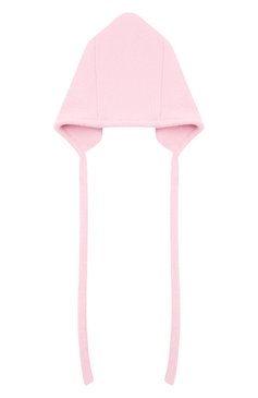 Детского шерстяная шапка WOOL&COTTON розового цвета, арт. VMLCA | Фото 2 (Материал: Текстиль, Шерсть; Региональные ограничения белый список (Axapta Mercury): RU)