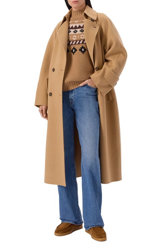 Шерстяной свитер Weekend Max Mara HARDY Бежевый  HARDY Фото 2