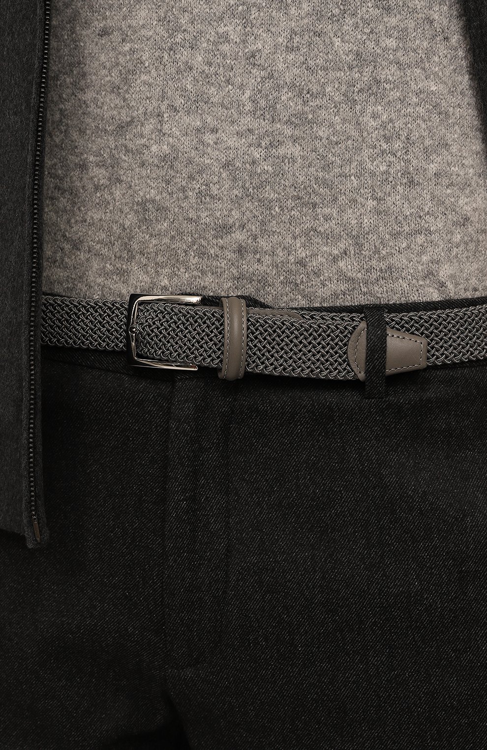 Текстильный ремень KITON, арт. USC3688N01040, фото 2