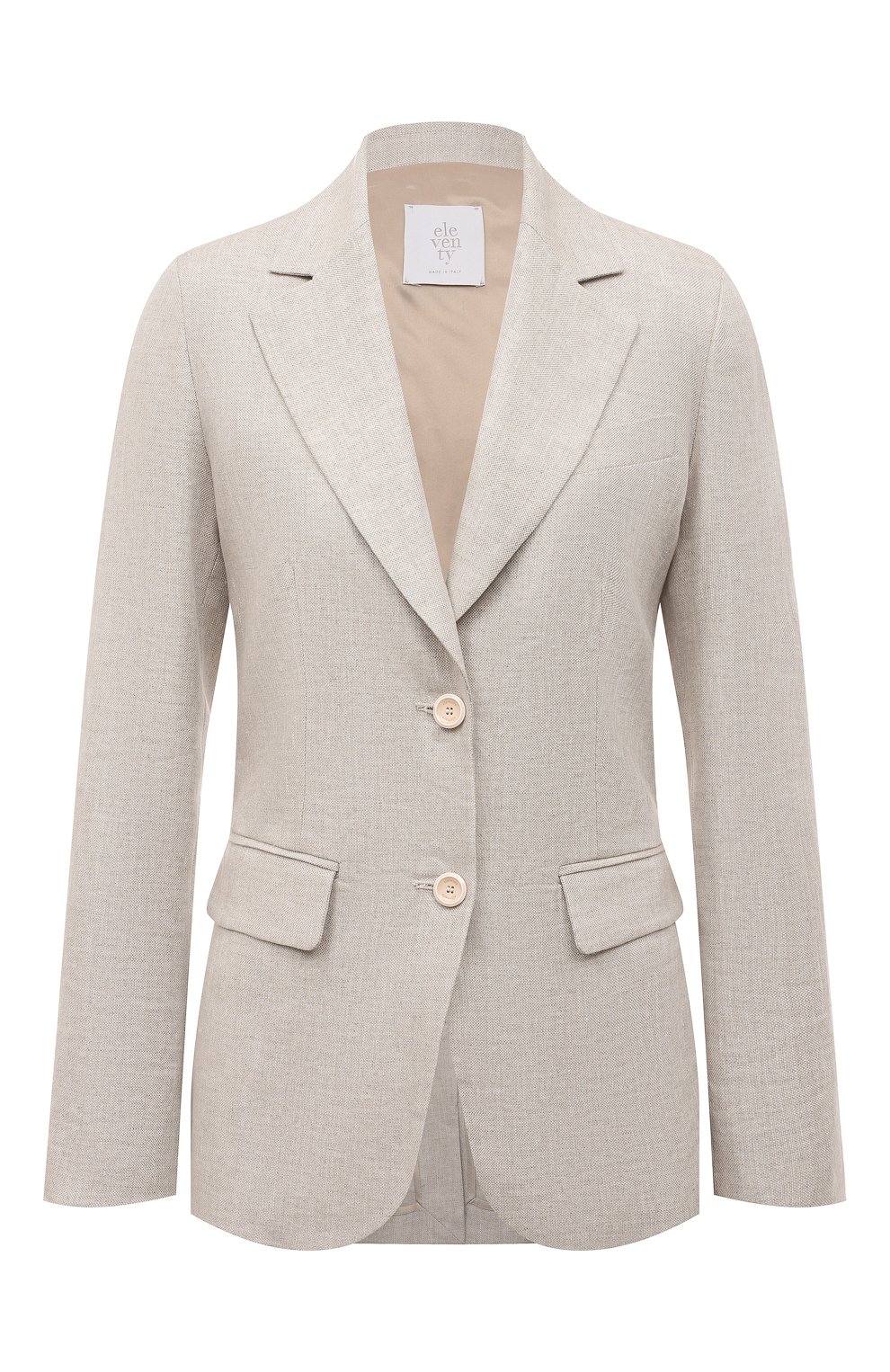 Льняной жакет ELEVENTY, арт. G80GIAG02 TES0G079, фото 1