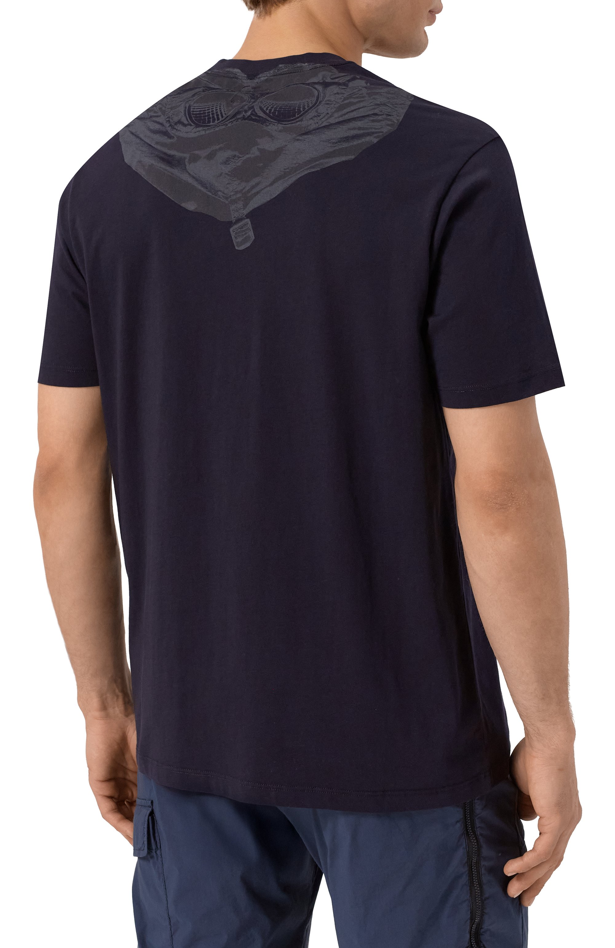 Хлопковая футболка C.P. COMPANY, арт. 18CMTS030A005100W, фото 4