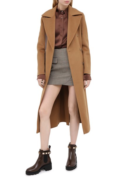 Кожаные ботильоны trip GUCCI, арт. 550036/DKS00, фото 2