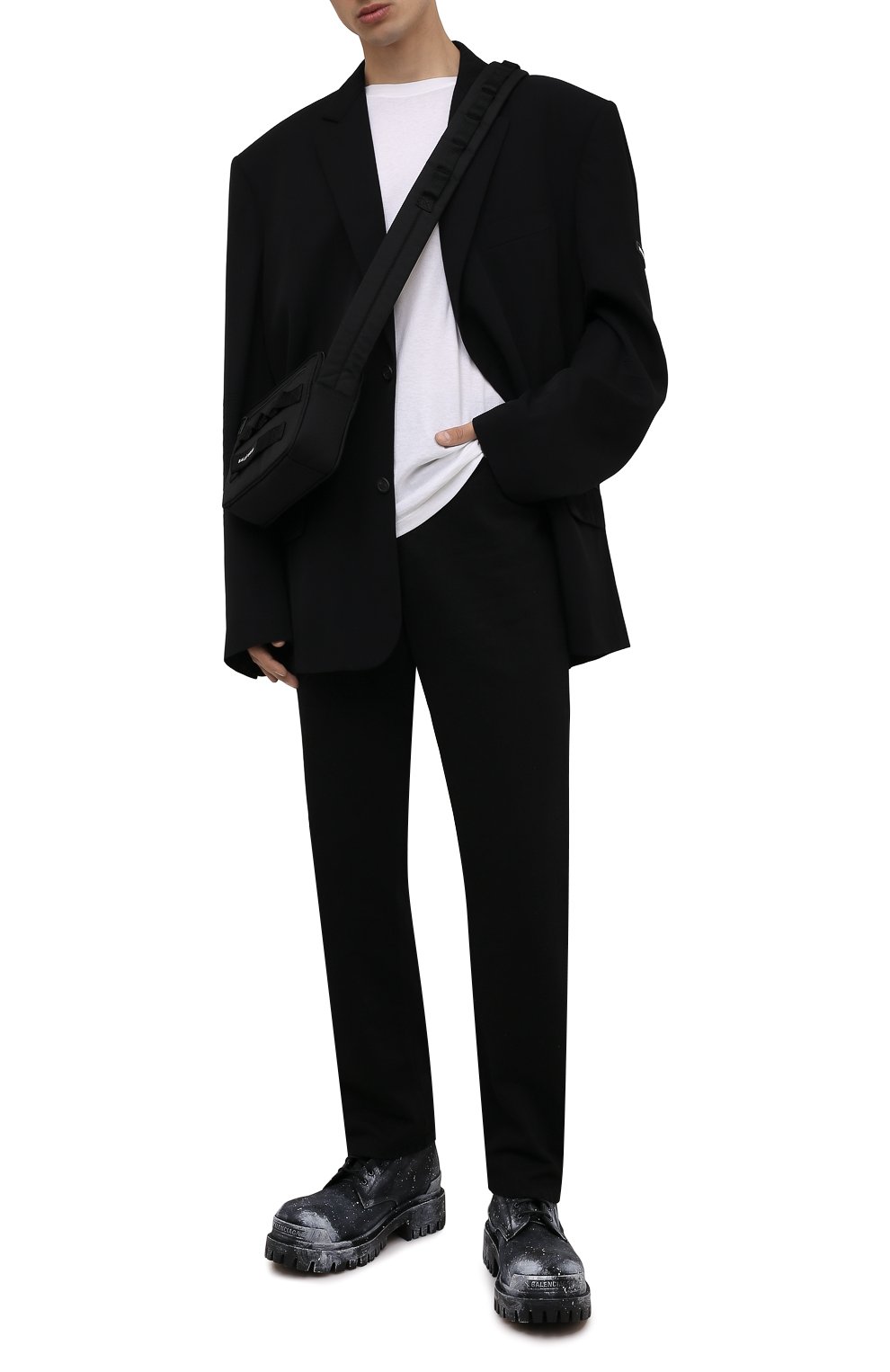 Текстильные ботинки strike BALENCIAGA, арт. 670633/W2DY2, фото 2