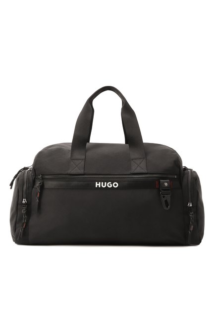 Мужская сумка dusky HUGO черного цвета, арт. 50536008 | Фото 1 (Драгоценные камни: Проставлено; Ремень/цепочка: На ремешке; Материал сплава: Проставлено; Размер: large; Материал: Текстиль)