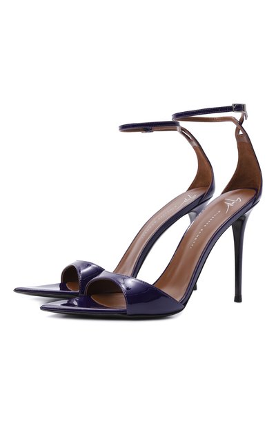 Женские лакированные босоножки intriigo strap 105 GIUSEPPE ZANOTTI DESIGN, арт. I400005
